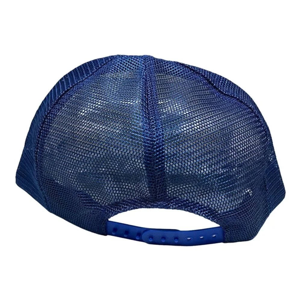 Frontier Fort VTG Men’s Trucker‎ Hat Mesh Jamestown N.D Buffalo Strap Back Retro